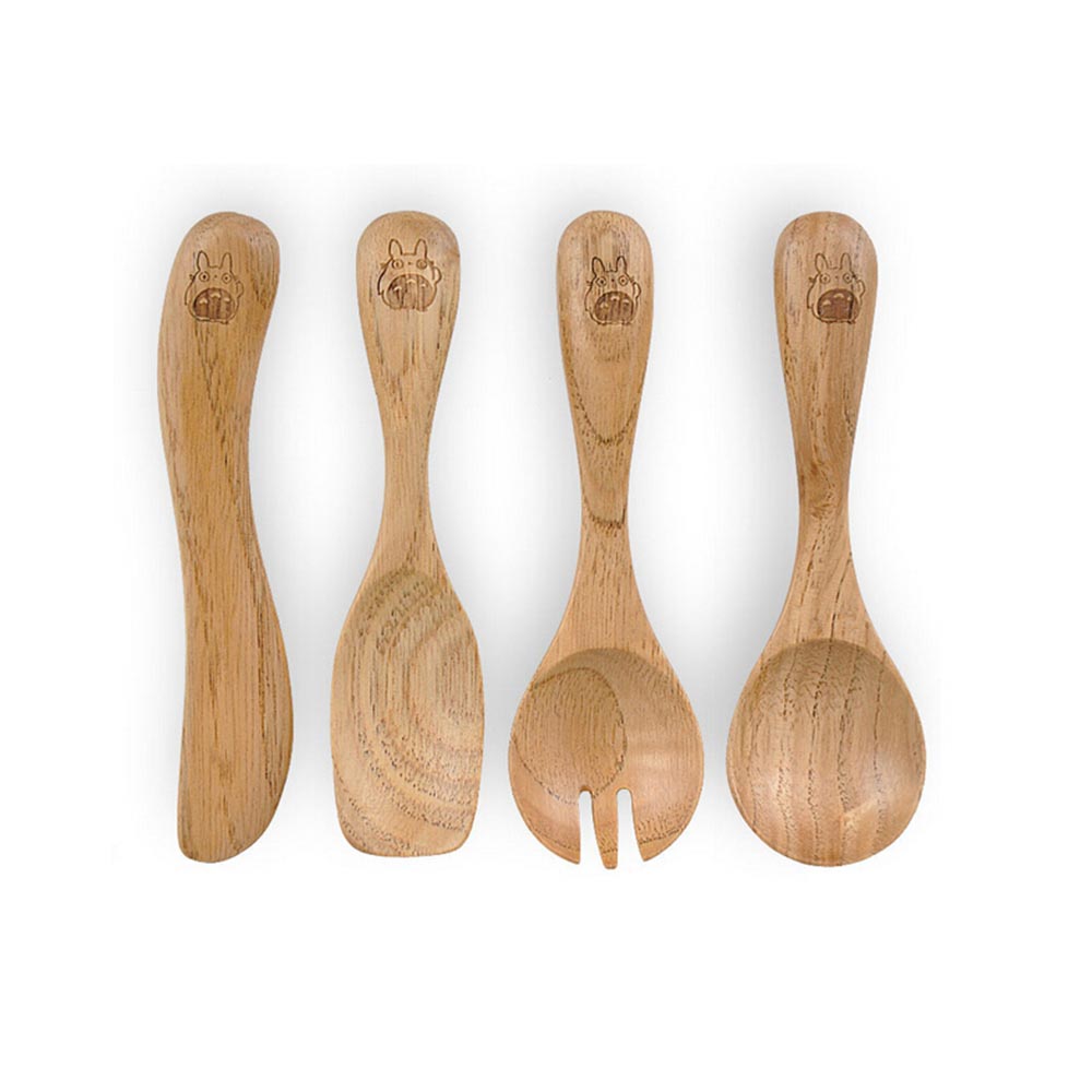 Wooden Cutlery Sets - 4 pcs